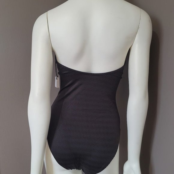 Onia Edith Strapless One Piece Swimsuit Size Medium - Picture 4 of 11